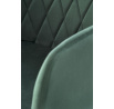 Jídelní židle K558, Zelená/Černá