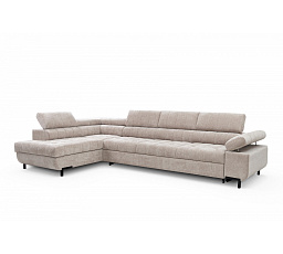 Rohová sedací souprava Tyrion Maxi s funkcí spaní / Vibe 08 / levá strana
