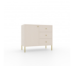 Komoda 1D 3S Tili Béžová písková+Béžová písková