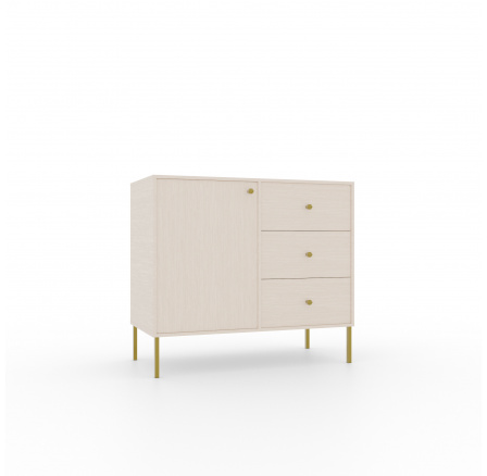 Komoda 1D 3S Tili Béžová písková+Béžová písková