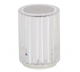 Křišťálová stojací lampa LED