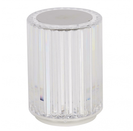 Křišťálová stojací lampa LED