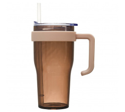 Termohrnek Mini Miami jantarový průhledný