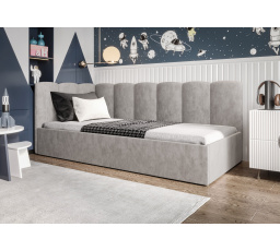 Postel SIMBA - šedá - T88, Levá strana