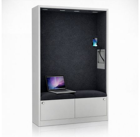 Sally 1150mm korpus Šedý - sedák Tmavě šedý