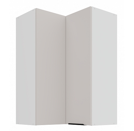 Horní rohová skříňka COMBO - 60x60 GN-90 2F (90°), Bílá/Kašmír