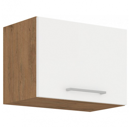 Kuchyňská horní skříňka VEGA 50GU36-1F, Dub lancelot/Bílý lesk Kuchyňská horní skříňka VEGA 50GU36-1F, Dub lancelot/Bílý lesk