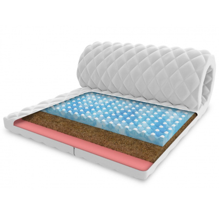 Vrchní matrace Topper - MALTA Molitan/Visco/Kokos, 80x200 cm Vrchní matrace Topper - MALTA Molitan/Visco/Kokos, 80x200 cm