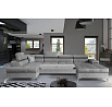 Rohová sedací souprava ve tvaru U EDUARDO, Monolith 84 levá