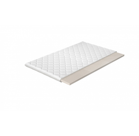 Vrchní matrace - Topper LATEX 160x200 cm, Hypoalergenní potah Microfibre