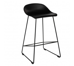 Barová židle Molly černá Low