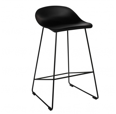 Barová židle Molly černá Low Barová židle Molly černá Low
