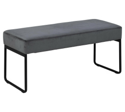 Lavička Xenia VIC šedá