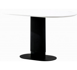 Stůl Maxim bílý/ černý