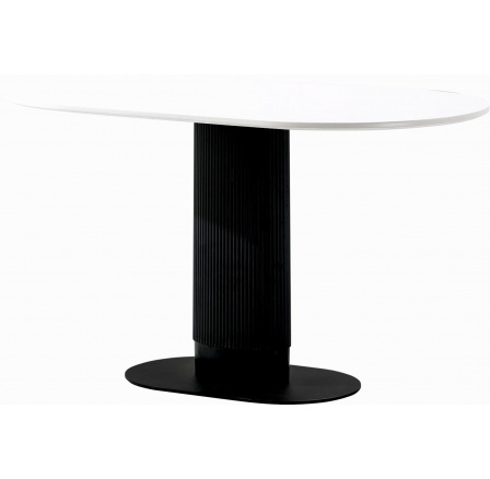 Stůl Maxim bílý/ černý Stůl Maxim bílý/ černý