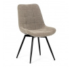 Jídelní židle, hnědá, látka, HC-T1130 CAP2