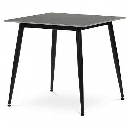 Jídelní stůl 80x80cm, keramika, mramor, HT-398M GREY Jídelní stůl 80x80cm, keramika, mramor, HT-398M GREY
