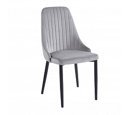 PŘEDPRODEJ -15% do 10.04 ! Židle velvet - Riviera 91 šedá K44-FX