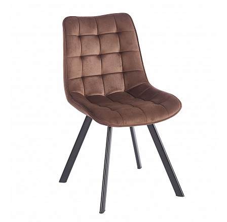 PŘEDPRODEJ -15% do 02.07! Židle velvet - Riviera 26 moka hnědá J265