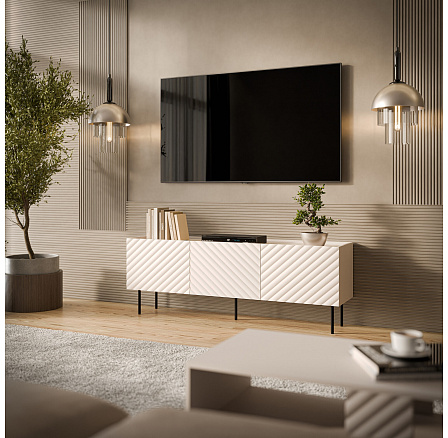 TV komoda LUCCA 165 3D, kašmír