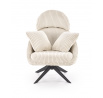 Moderní křeslo MERRY 2, krémové