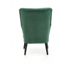 Křeslo DELGADO, zelené