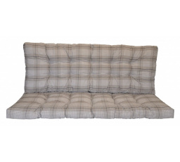Polstr na zahradní houpačku 120 cm - látka Antik kostka