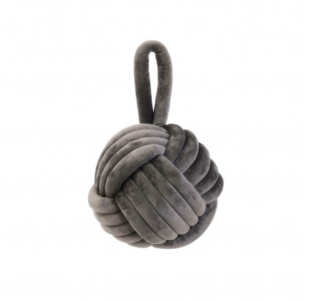 Zarážka do dveří Yarn šedá