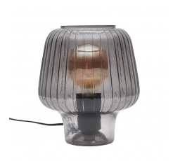 Stolní lampa Lasima kouřová