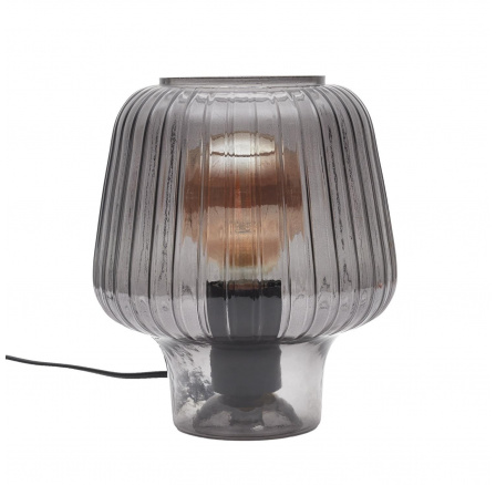 Stolní lampa Lasima kouřová