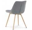 Jídelní židle, šedá, látka, CT-394 GREY2