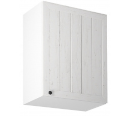 Kuchyňská horní skřínka PROWANSJA G601D - Pravá, Bílá/Borovice Andersen