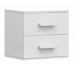 Noční stolek SMYK I - 22, Bílá Mat/Bílá