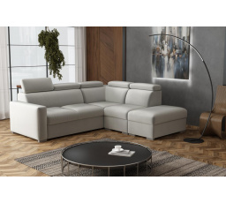 Sedací souprava Petrit IX pravá Paros světle šedá