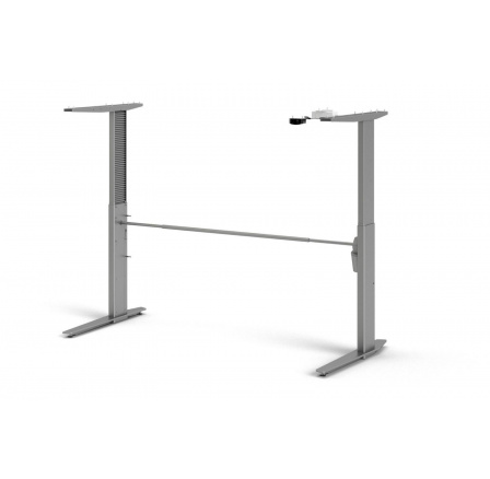 Výškově nastavitelné nohy stolu Office 448 silver grey Výškově nastavitelné nohy stolu Office 448 silver grey