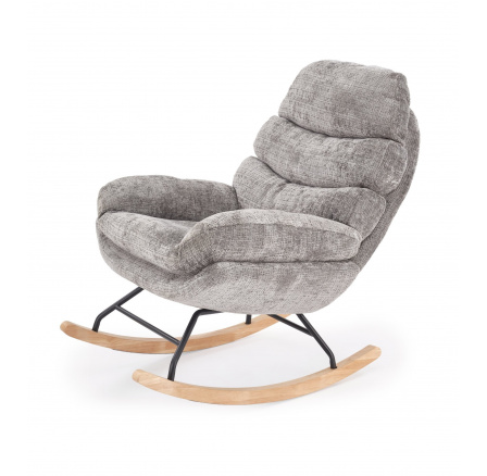 Houpací křeslo GIORGIO, Šedé