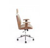 Kancelářské křeslo TIMBER, Ořech/Béžová