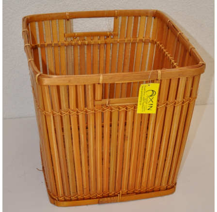 Košík bambusový natural malý