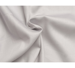 Světle šedé saténové prostěradlo plachta bez gumy 240x230