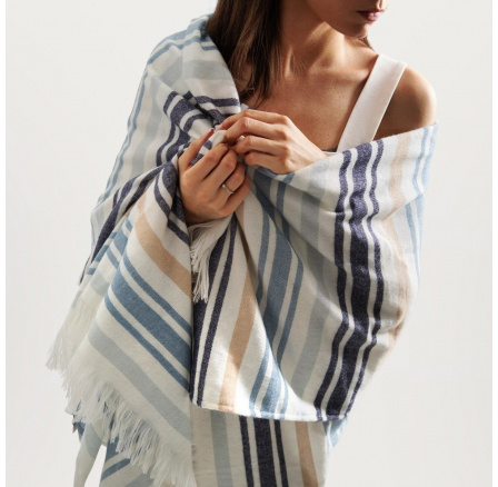 Přehozy TERRAS pruhované 130x170cm 748929 Přehozy TERRAS pruhované 130x170cm 748929