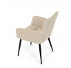 Jídelní židle, béžová, látka, DCH-P3146 CRM2