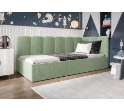 Postel SIMBA - zelená - T33, Pravá strana