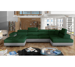 Sedací souprava ve tvaru U RODRIGO, pravá Kronos 19/Paros 05