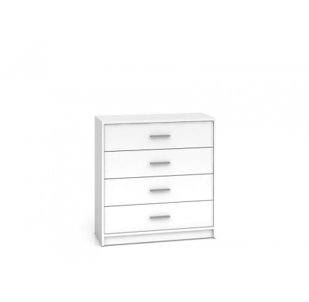 Komoda NEPO KOM4S bílá Komoda NEPO KOM4S bílá