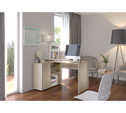 Rohový stůl SAULO Sonoma