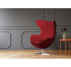Křeslo Vejce červený kašmír 24 Premium