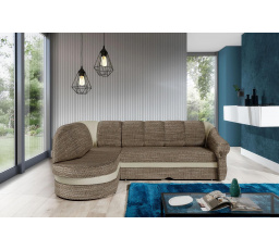 Rohová sedací souprava BENANO, Berlin 03 / Soft 033, Levá