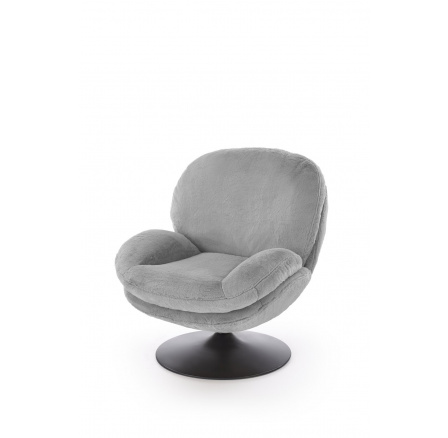 Moderní křeslo SHELL, popelavé Moderní křeslo SHELL, popelavé