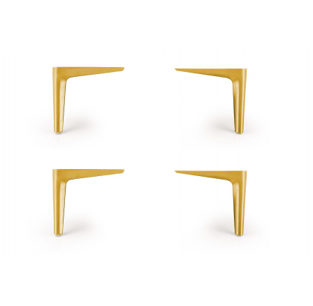 Postel MODULO N3 - Nohy postele (sada), Zlaté