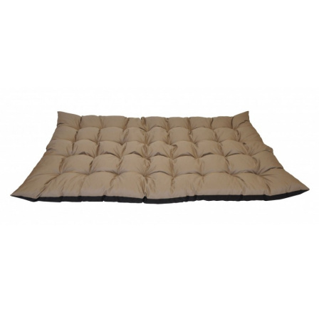 Matrace zahradní MAXI 180x115 cm - tm. béžová voděodolná